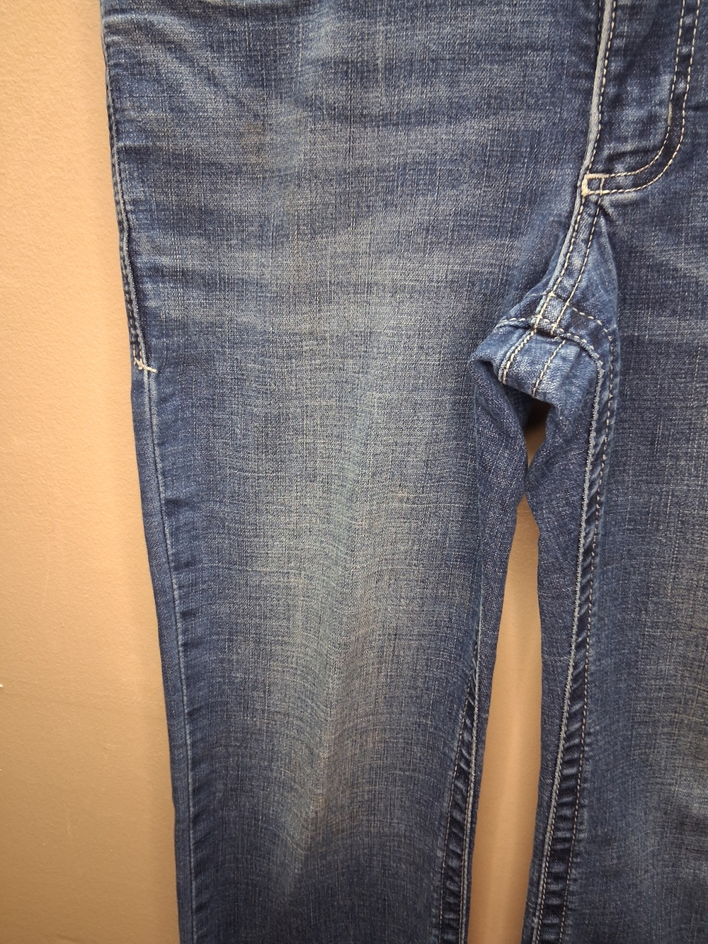 Wrangler Willow Ultimate Riding Jeans Women's 5x34 Blue Bootcut Stretch 10WRW60D - Picture 6 of 10